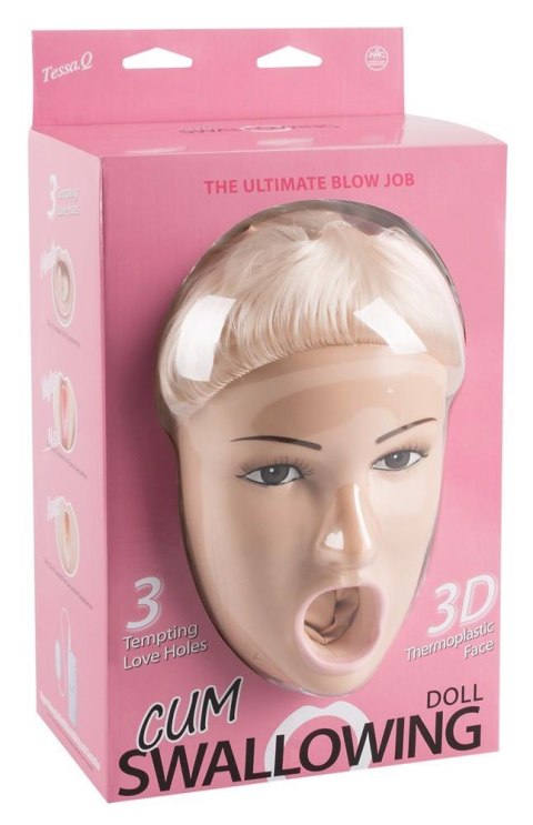 Lalka erotyczna Tessa Q blond z wibracjami 157 cm NMC