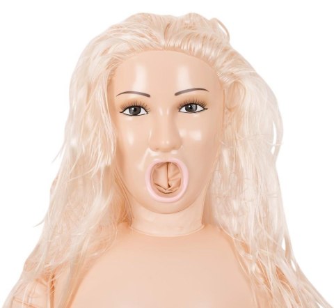 Lalka erotyczna Tessa Q blond z wibracjami 157 cm NMC