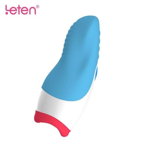 Masturbator oralny Leten z grzaniem wibracjami USB