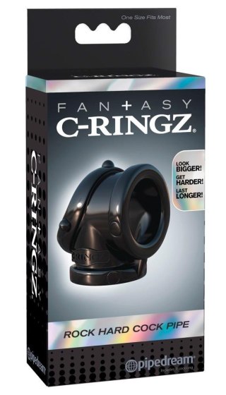 Pierścień erekcyjny Fantasy CRingz ze zintegrowanym pierścieniem jąder 7 cm