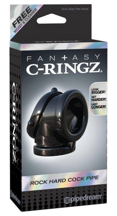 Pierścień erekcyjny Fantasy CRingz ze zintegrowanym pierścieniem jąder 7 cm