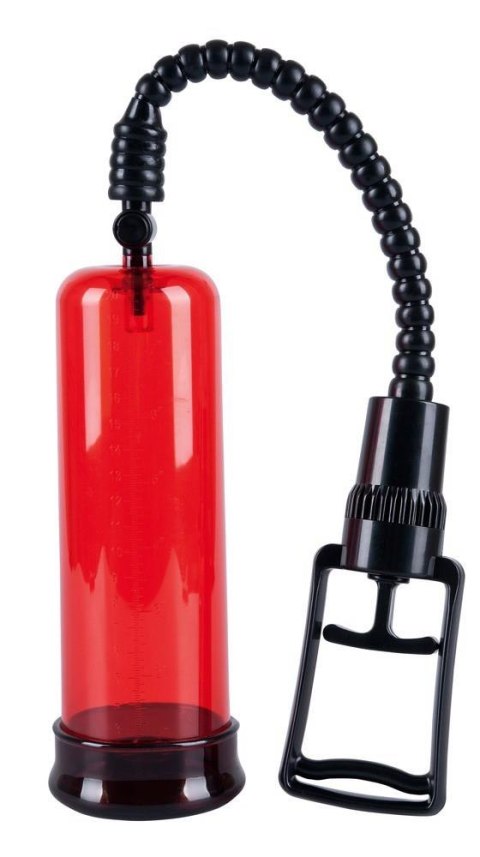 Pompka do penisa You2Toys Air Control czerwona 22 cm