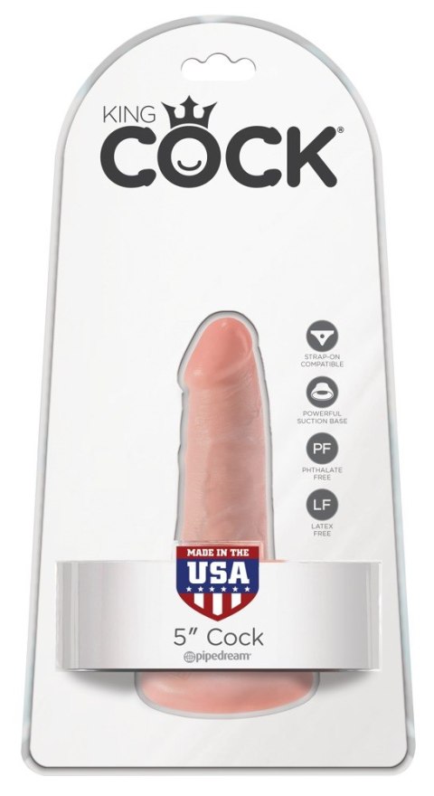 Realistyczne dildo King Cock 12,7 cm z przyssawką