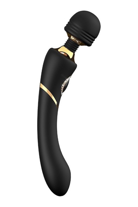 Wibrator różdżka Monica Prestige czarny USB 24 cm