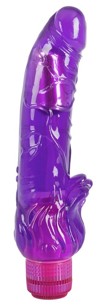 Wibrator żelowy H2O Viking Wet Vibe fioletowy 23 cm