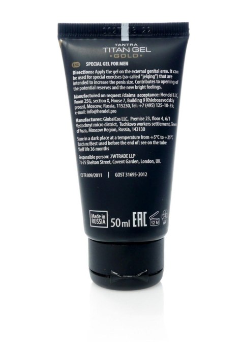 Żel powiększający Titan Gel Gold 50ml