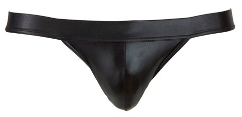 Jock męski elastyczny Svenjoyment czarny błyszczący XL