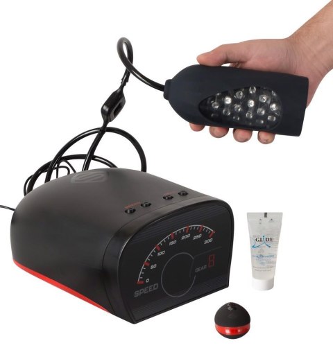 Masturbator z wibracją Suck O Mat 2.0 z pilotem USB