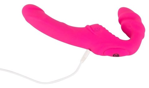 Strap-on wibrujący bez uprzęży You2Toys silikonowy USB 22 cm