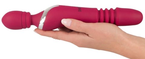 Wibrator Javida rozgrzewający z pchnięciami 27 cm USB