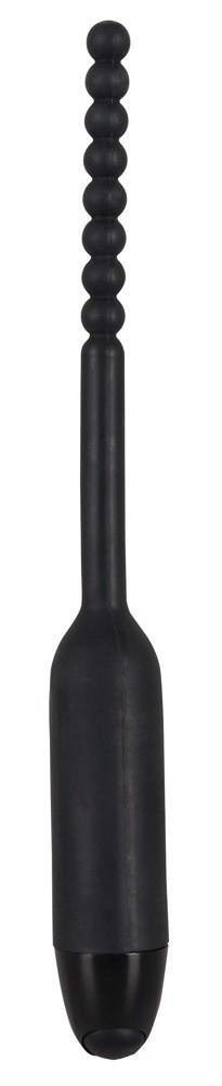 Wibrujący dilator Pearl You2Toys czarny silikonowy 19 cm