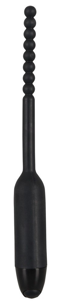 Wibrujący dilator Pearl You2Toys czarny silikonowy 19 cm