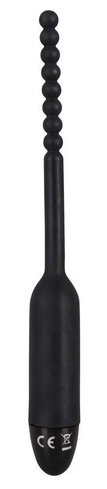 Wibrujący dilator Pearl You2Toys czarny silikonowy 19 cm