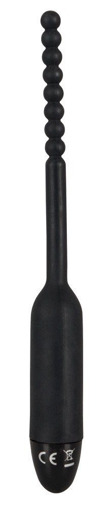 Wibrujący dilator Pearl You2Toys czarny silikonowy 19 cm