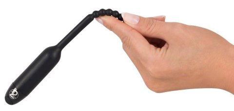 Wibrujący dilator Pearl You2Toys czarny silikonowy 19 cm