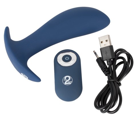 Wibrujący korek analny You2Toys silikonowy USB 12 cm