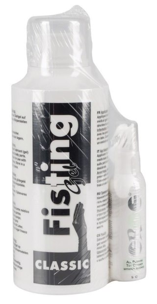 Żel do fistingu 500 ml z cleanerem