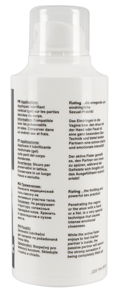 Żel do fistingu 500 ml z cleanerem