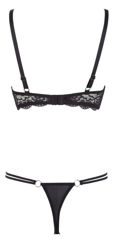 Biustonosz shelf lace Cottelli LINGERIE czarny 85B