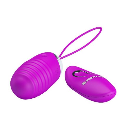 Bezprzewodowe wibrujące jajko Pretty Love Jessica USB 12 funkcji