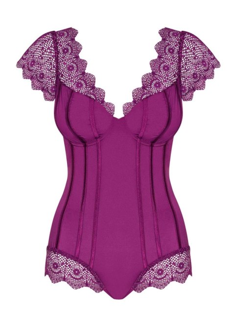 Body Moketta Obsessive fioletowe L/XL