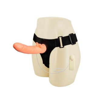 Dildo na pasek wibrujące z obrotem Baile regulowane