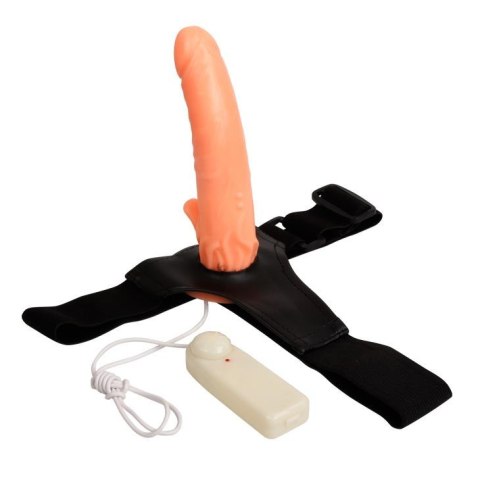 Dildo na pasek wibrujące z obrotem Baile regulowane