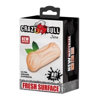 Masturbator kompaktowy realistyczny Crazy Bull Jane wodoodporny 14 cm