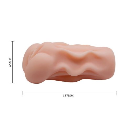 Masturbator kompaktowy realistyczny Crazy Bull Linda wodoodporny 14 cm