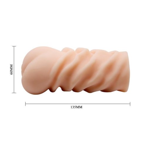 Masturbator pochwowy realistyczny Crazy Bull Isabel cielisty 13.5 cm