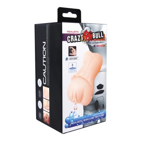 Masturbator waginalny Crazy Bull realistyczny Waterskin