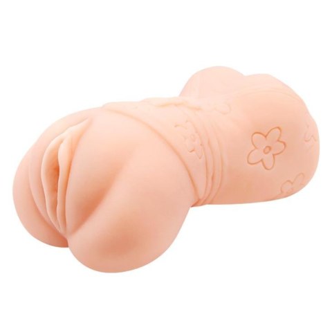 Masturbator waginalny Crazy Bull realistyczny cyberskóra cielisty 13 cm