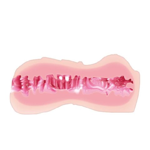 Masturbator waginalny Crazy Bull realistyczny cyberskóra cielisty 13 cm