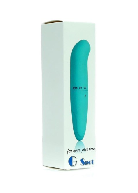 Mini wibrator do punktu G niebieski 12 cm B Series Power