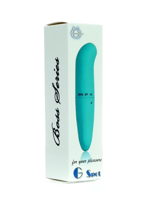 Mini wibrator do punktu G niebieski 12 cm B Series Power