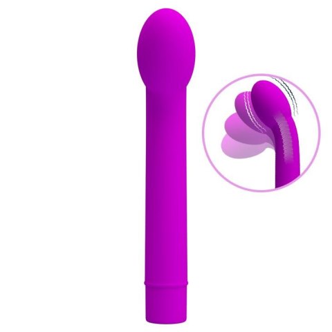 Wibrator punktu G Pretty Love Logan 10 funkcji silikonowy fioletowy