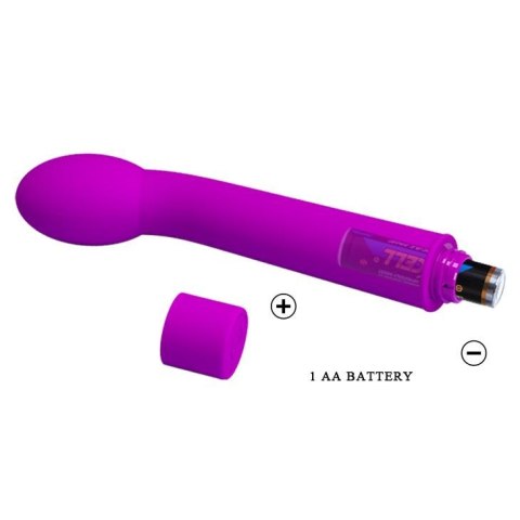 Wibrator punktu G Pretty Love Logan 10 funkcji silikonowy fioletowy