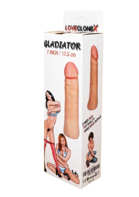 Cielista realistyczna przedłużka na penisa B Series Real 17.5 cm