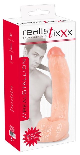 Dildo realistyczne Realistixxx Stallion 27,5 cm