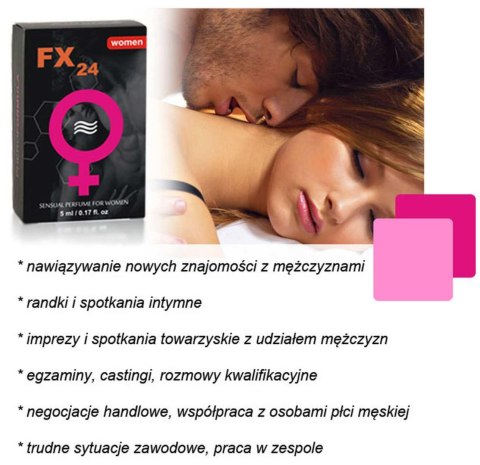 Feromony damskie FX24 Aurora rollon aromatyczny 5 ml