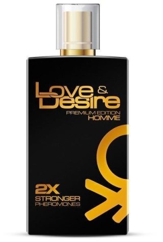 Feromony męskie Love Desire Złoty 100 ml