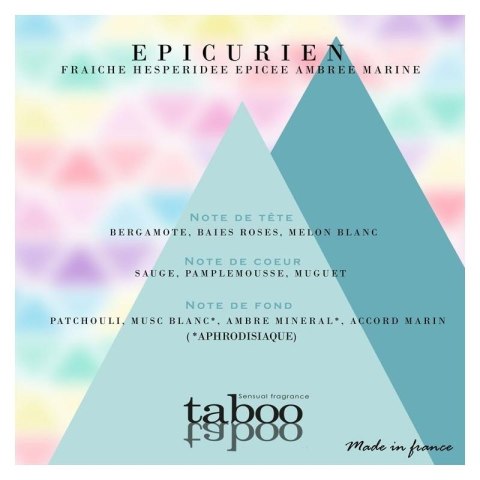 Feromony męskie Ruf Taboo Epicuriens For Him 50 ml