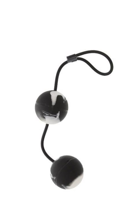 Kulki duo Marbilized Seven Creations czarne PVC
