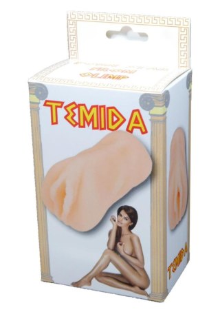 Masturbator waginalny CyberSkin 12 cm biały Temida