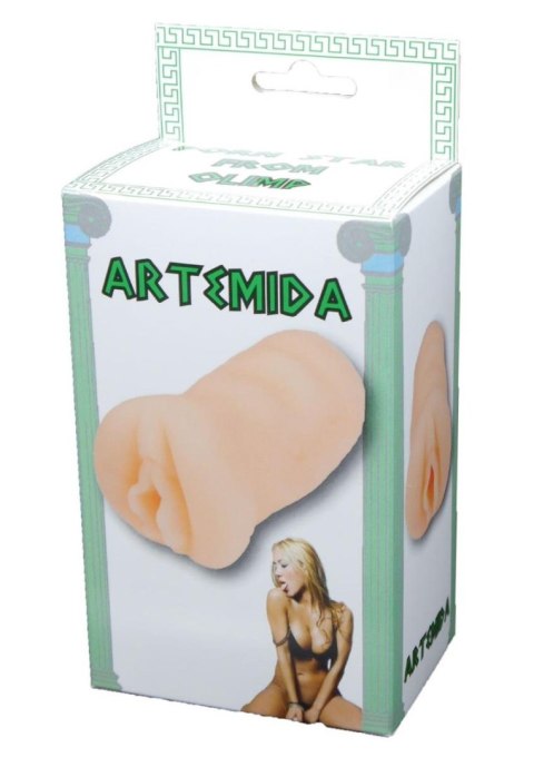 Masturbator waginalny realistyczny Cyberskóra Artemida biały 14,5 cm