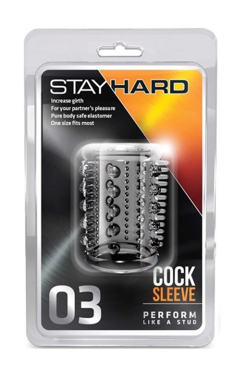 Nakładka przelotowa Stay Hard 03 Blush transparentna