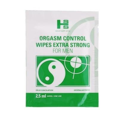 Naturalne chusteczki opóźniające wytrysk Sexual Health Series 6 szt