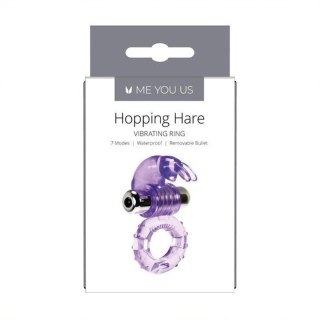 Pierścień Hopping Hare Fioletowy
