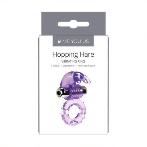 Pierścień Hopping Hare Fioletowy