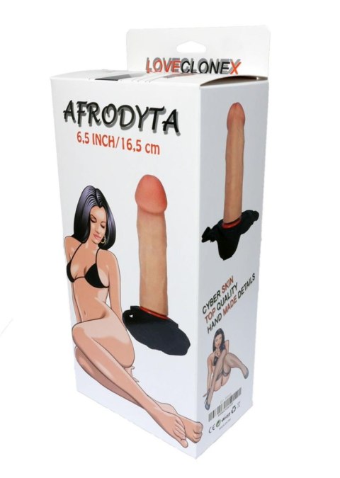 Proteza penisa realistyczna Afrodyta Loveclonex 17 cm